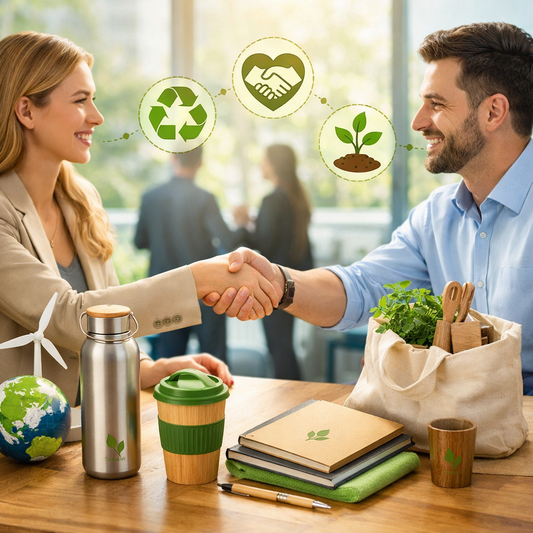 Hoe duurzame promotionele producten bijdragen aan sterkere zakelijke relaties